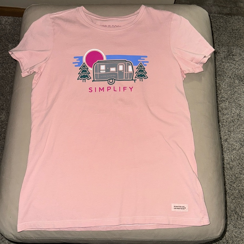 Woman’s T-Shirt Size M - life is good brand